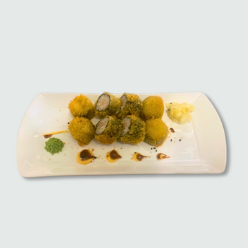 66. TEKKA MINI CRISPY (ON TOP SPICY TUNA)